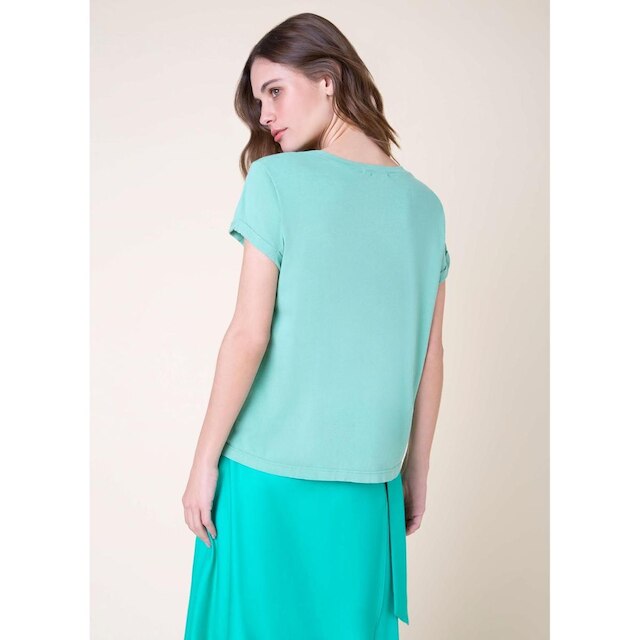 T-shirt 4 Folhas Verde claro P