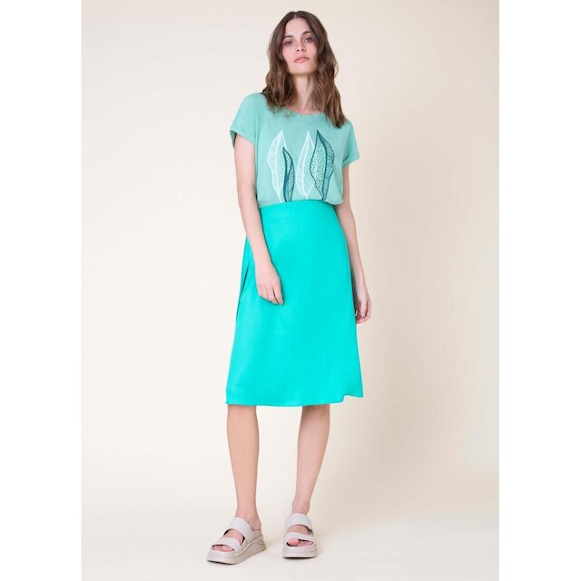 T-shirt 4 Folhas Verde claro P