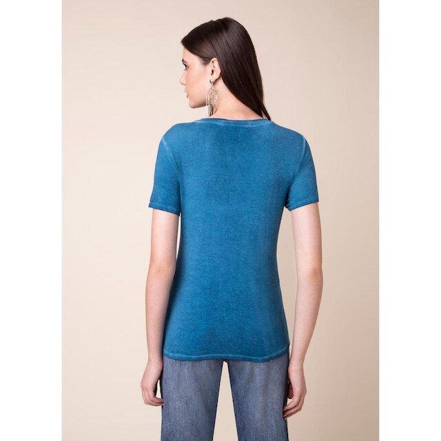 T-Shirt Circle Shine Petroleo P