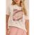 T-SHIRT DOCE TRAMA FEMININA REF:106394 - Off White