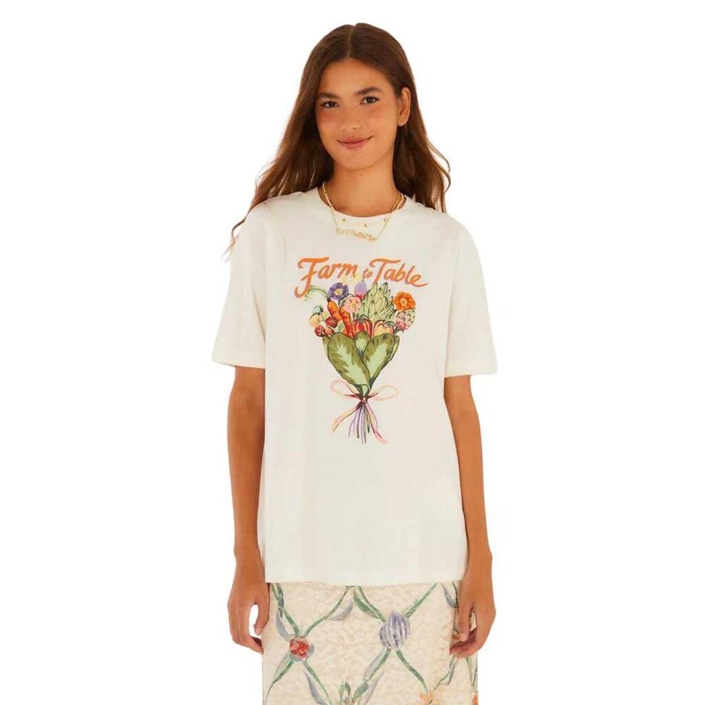 T-Shirt Farm Rio Media Bouquet Feira