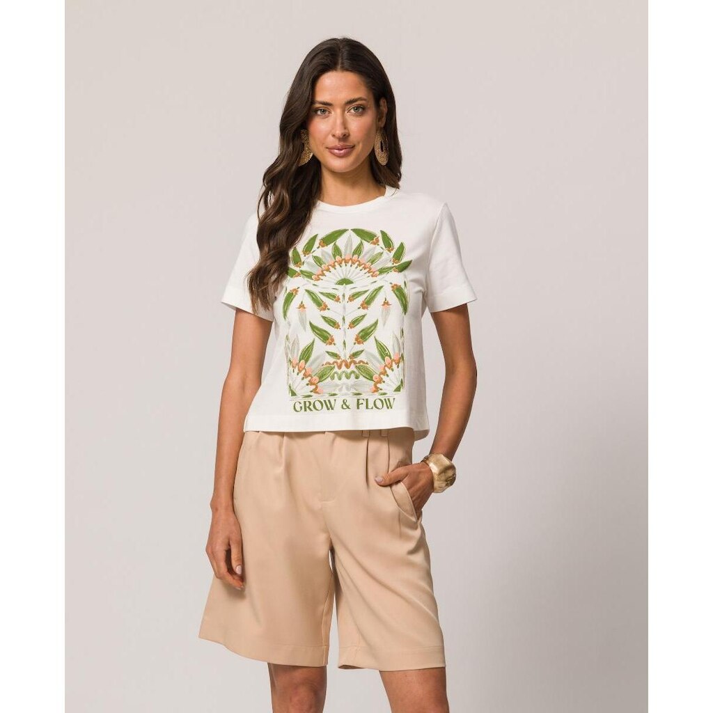 T-SHIRT FEMININA DOCE TRAMA REF:105433