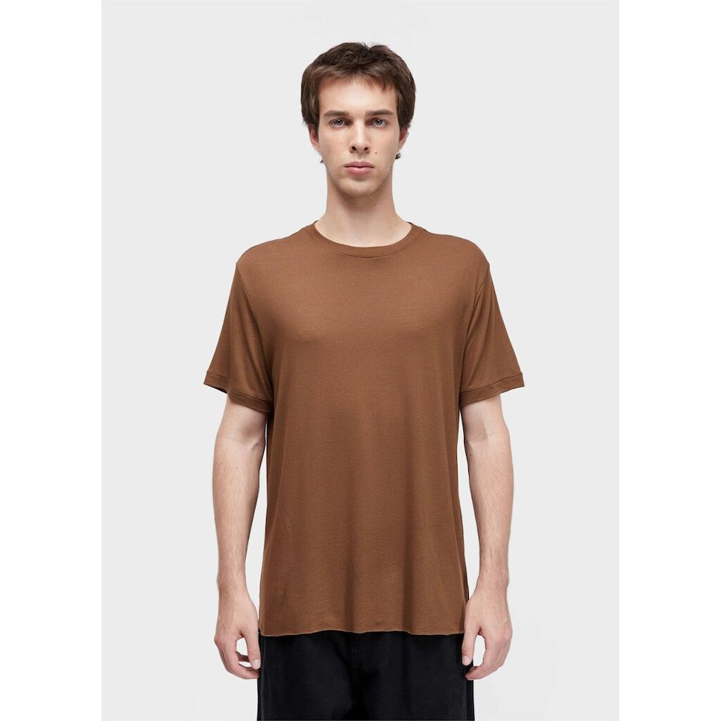 T-shirt light brasão linen white edition OSKLEN