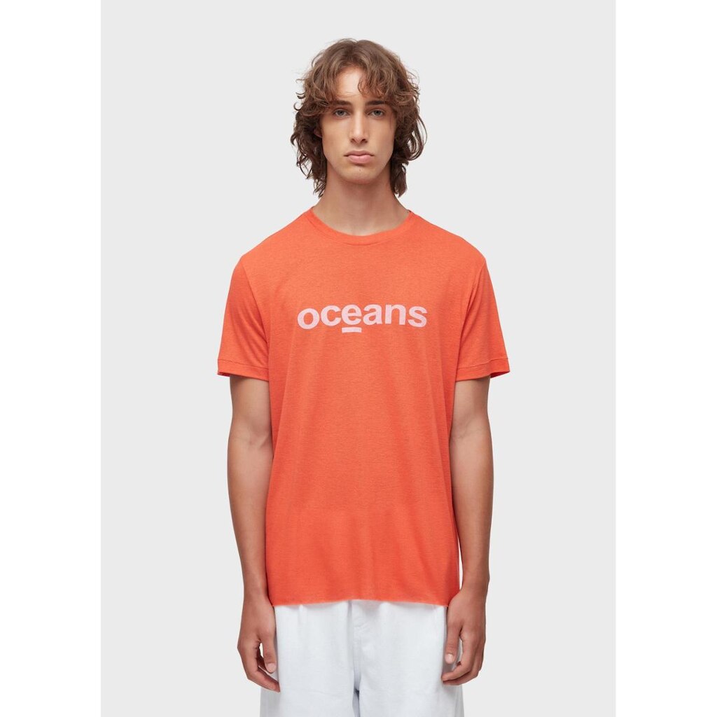 T-shirt oceans linen mc OSKLEN