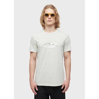 T-shirt stone cristal onda snow OSKLEN
