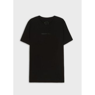 T-shirt vintage glitch rose OSKLEN