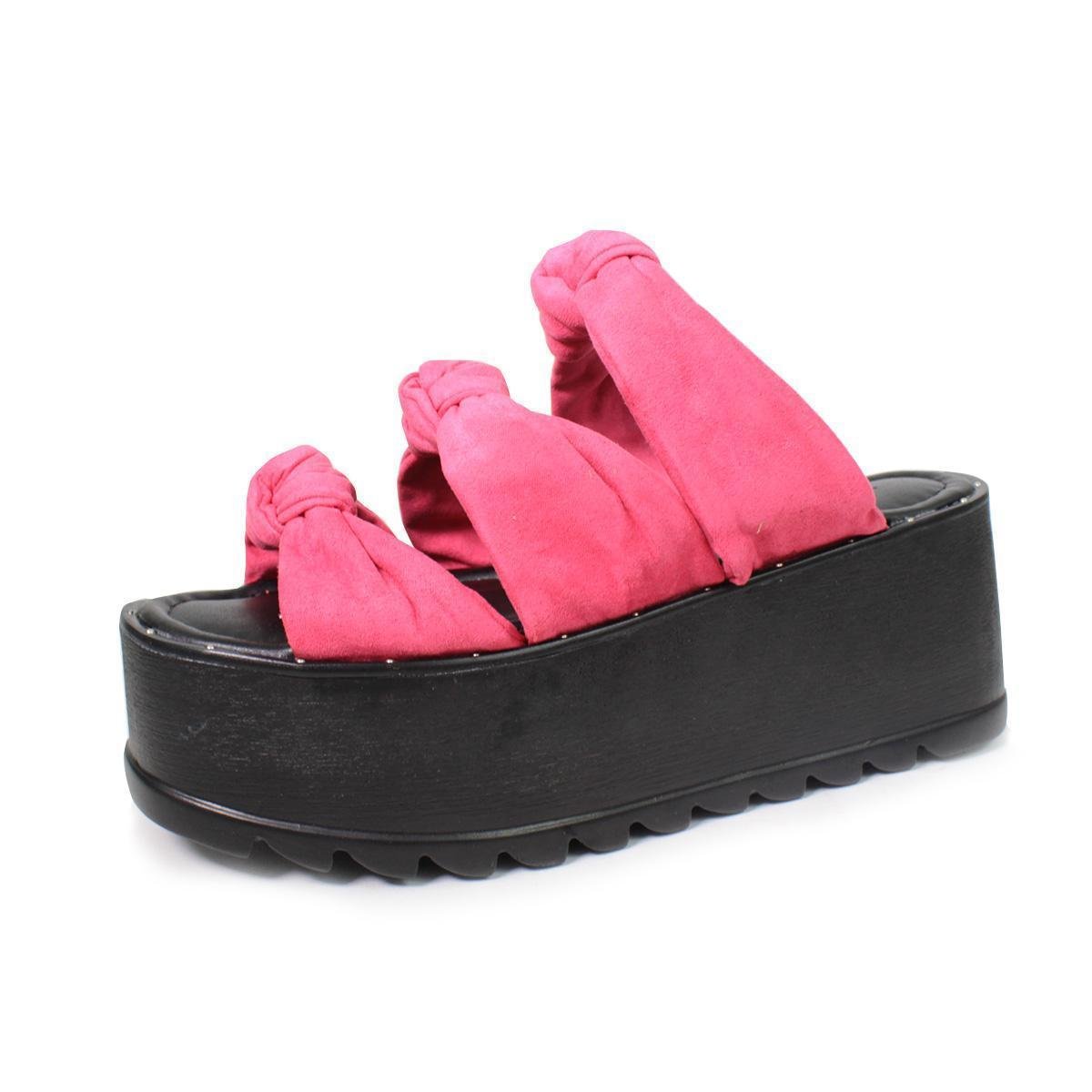 Tamanco rouge Clearance