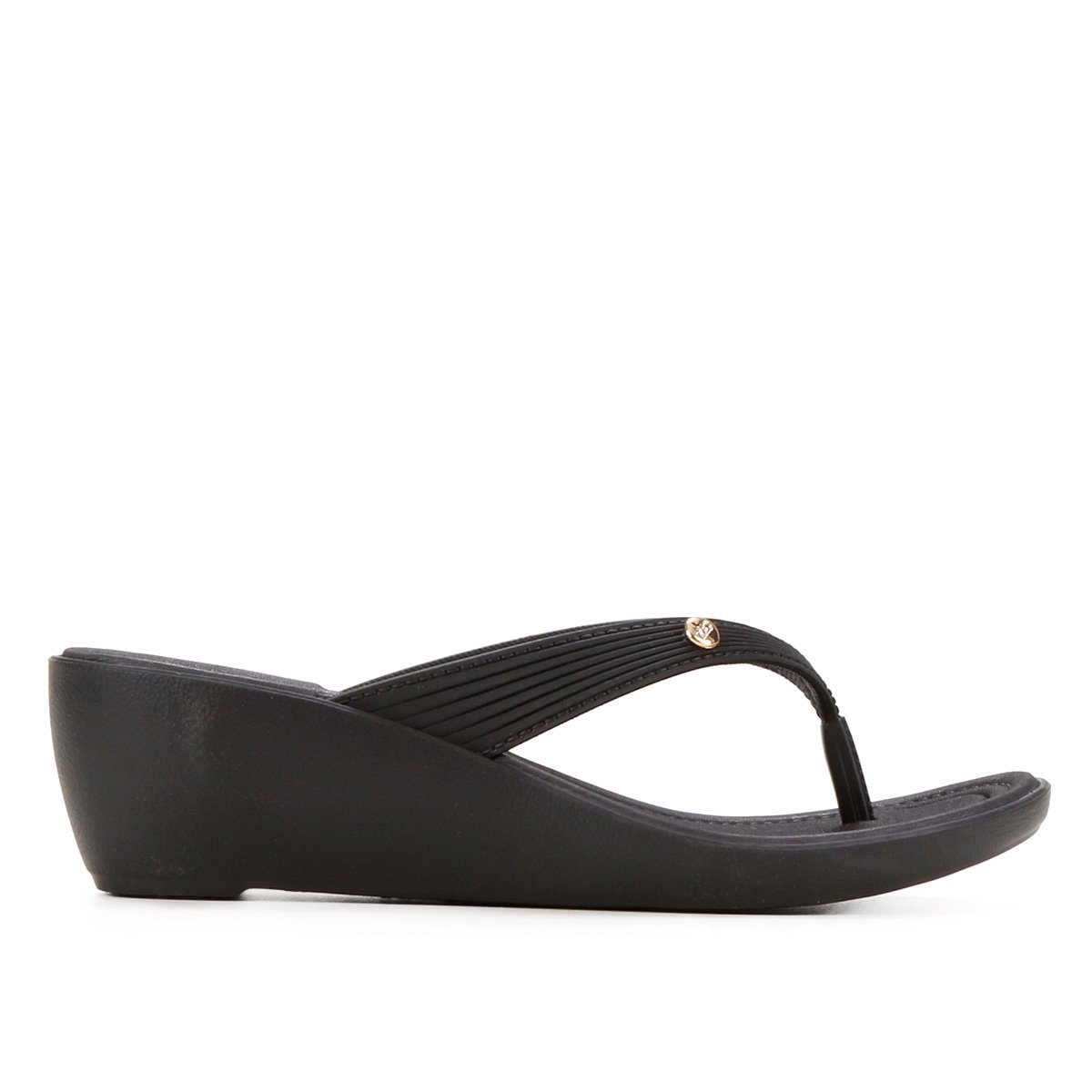 Tamanco Anabela Azaleia EVA - Preto Menor preço em Tamanco Anabela Azaleia EVA - Preto