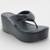 Tamanco Anabela Casteliê Sara Feminino - Preto