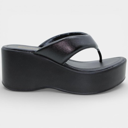 Tamanco Anabela Casteliê Sara Feminino