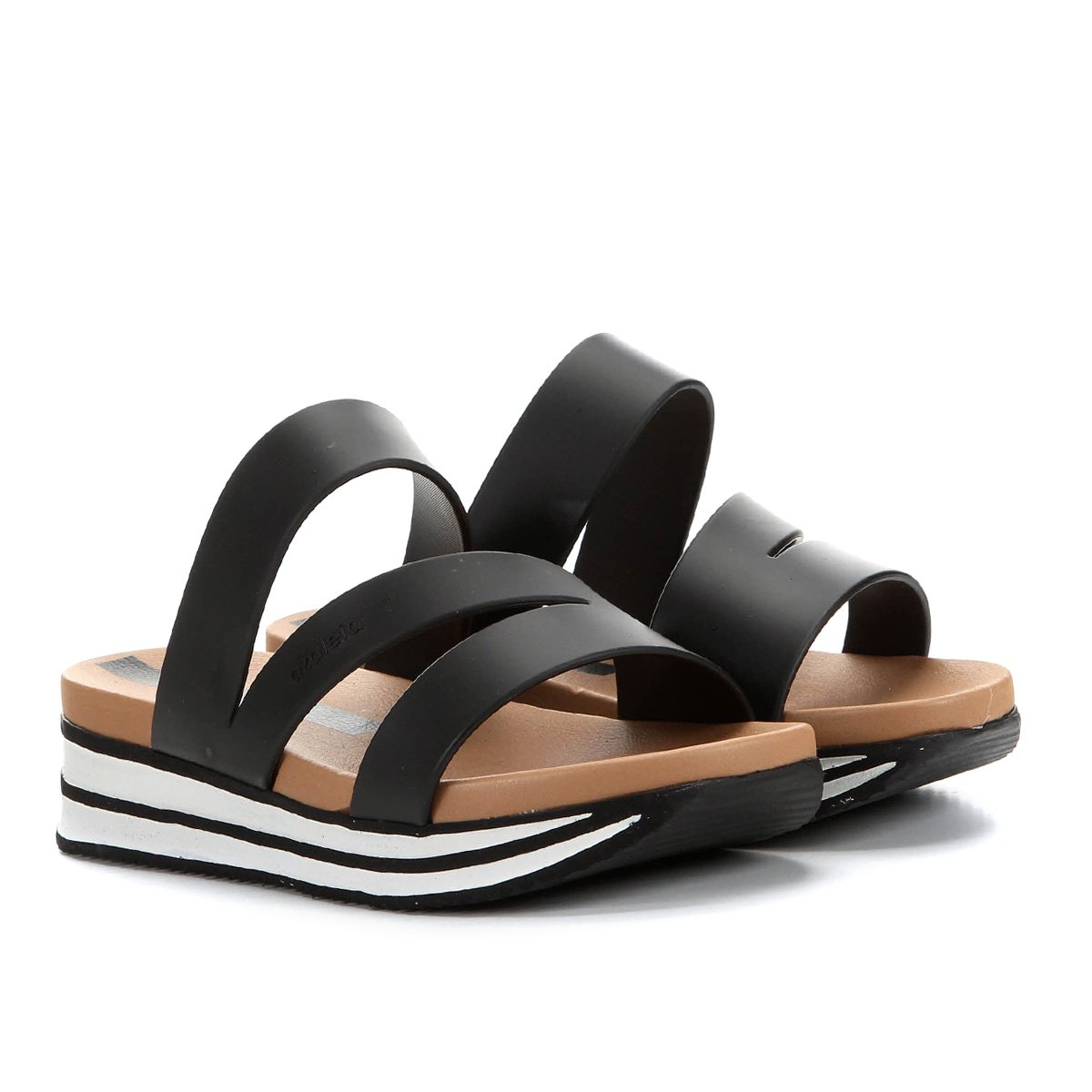 tamanco azaleia flatform feminino