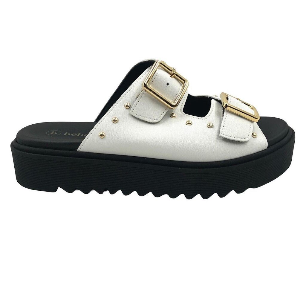 Tamanco Bebecê Flat Form com Fivela 2218491