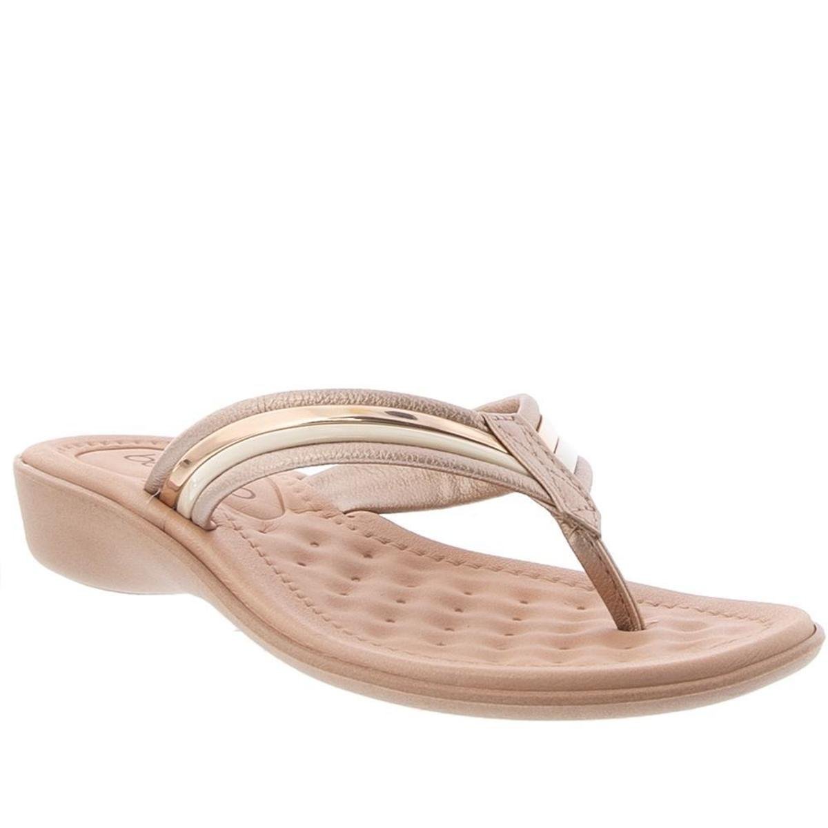 Tamanco Beira Rio Conforto Anabela Verniz Rose - 43 - Nude Menor preço em Tamanco Beira Rio Conforto Anabela Verniz Rose - 43 - Nude