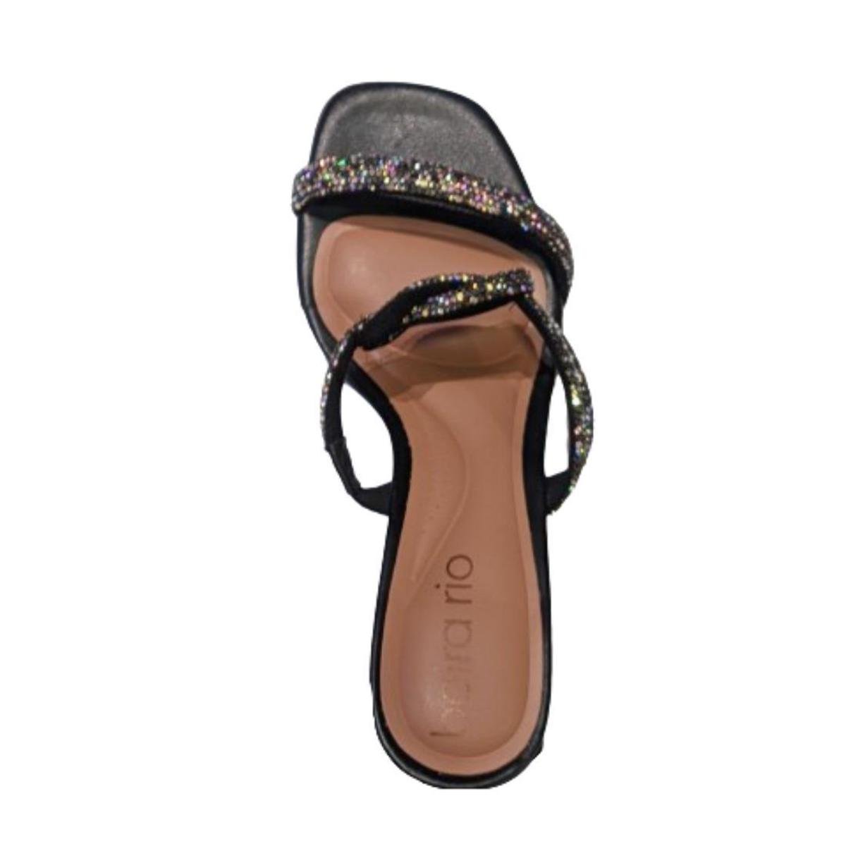 Tamanco Beira Rio Salto Grosso Baixo Feminino Zattini