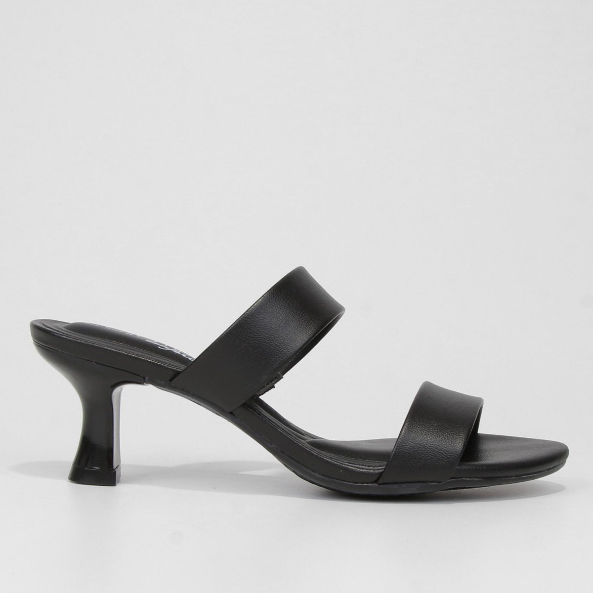 Tamanco Beira Rio Salto Médio - Preto Menor preço em Tamanco Beira Rio Salto Médio - Preto