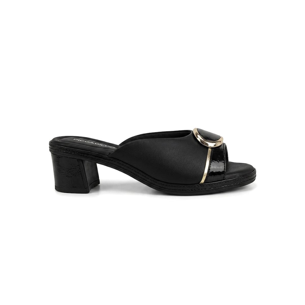 Tamanco Casual Piccadilly Salto Bloco 566088
