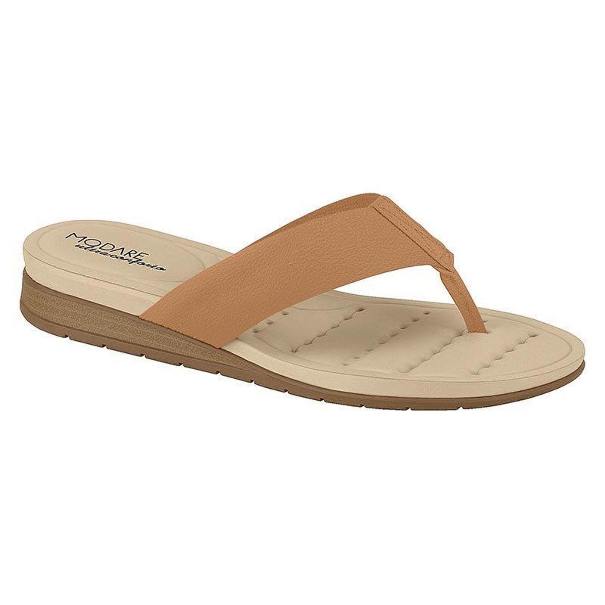 Tamanco Chinelo Modare 7113200 Feminino - Marrom Menor preço em Tamanco Chinelo Modare 7113200 Feminino - Marrom