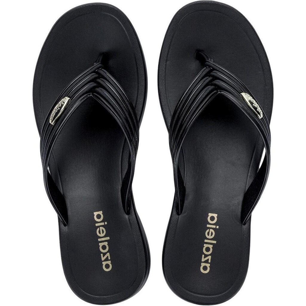 Tamanco De Dedo Feminino Anabela Baixo Conforto Ju Azaleia