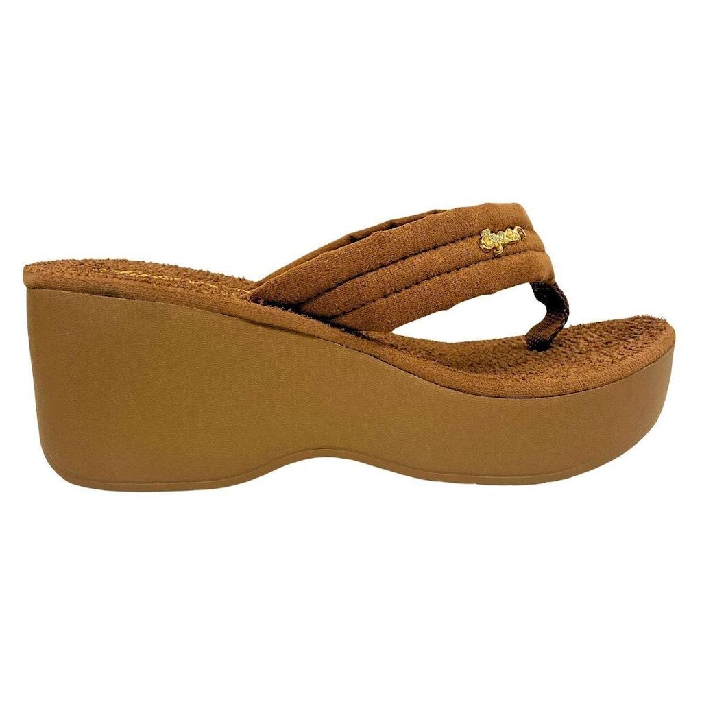 Tamanco Dijean 276 Plataforma Anabela Chinelo Sandalia Dedo