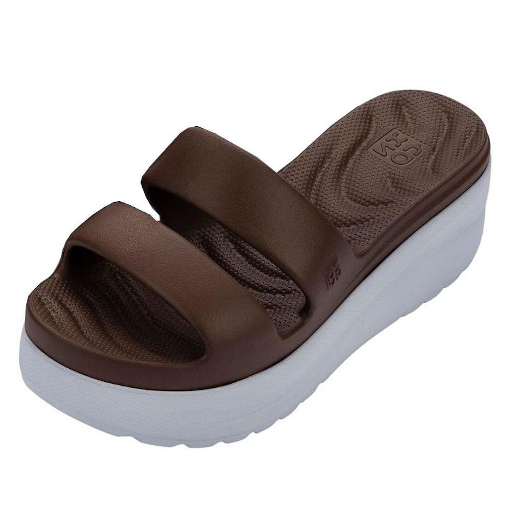 Tamanco Feminino Anabela Medio Facil Calce Macio Zaxy Flow