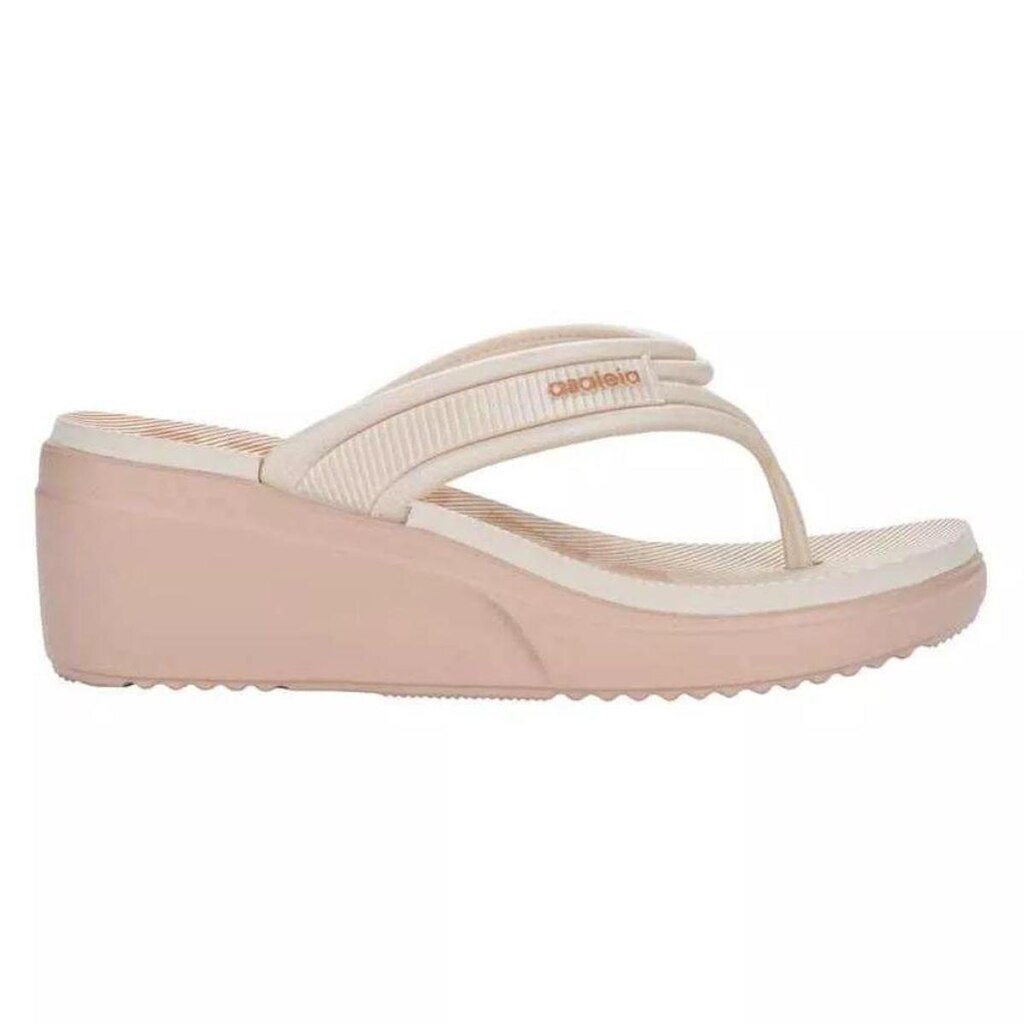 Tamanco Feminino Emy Anabela Off White Azaleia 19423-CF787