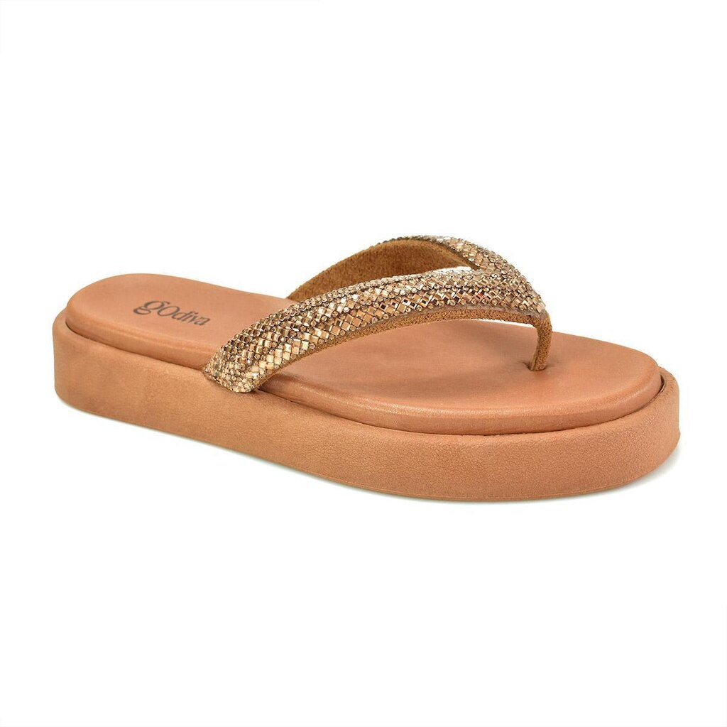 Tamanco Feminino Godiva Caramelo Design Clássico Leve ZX2429