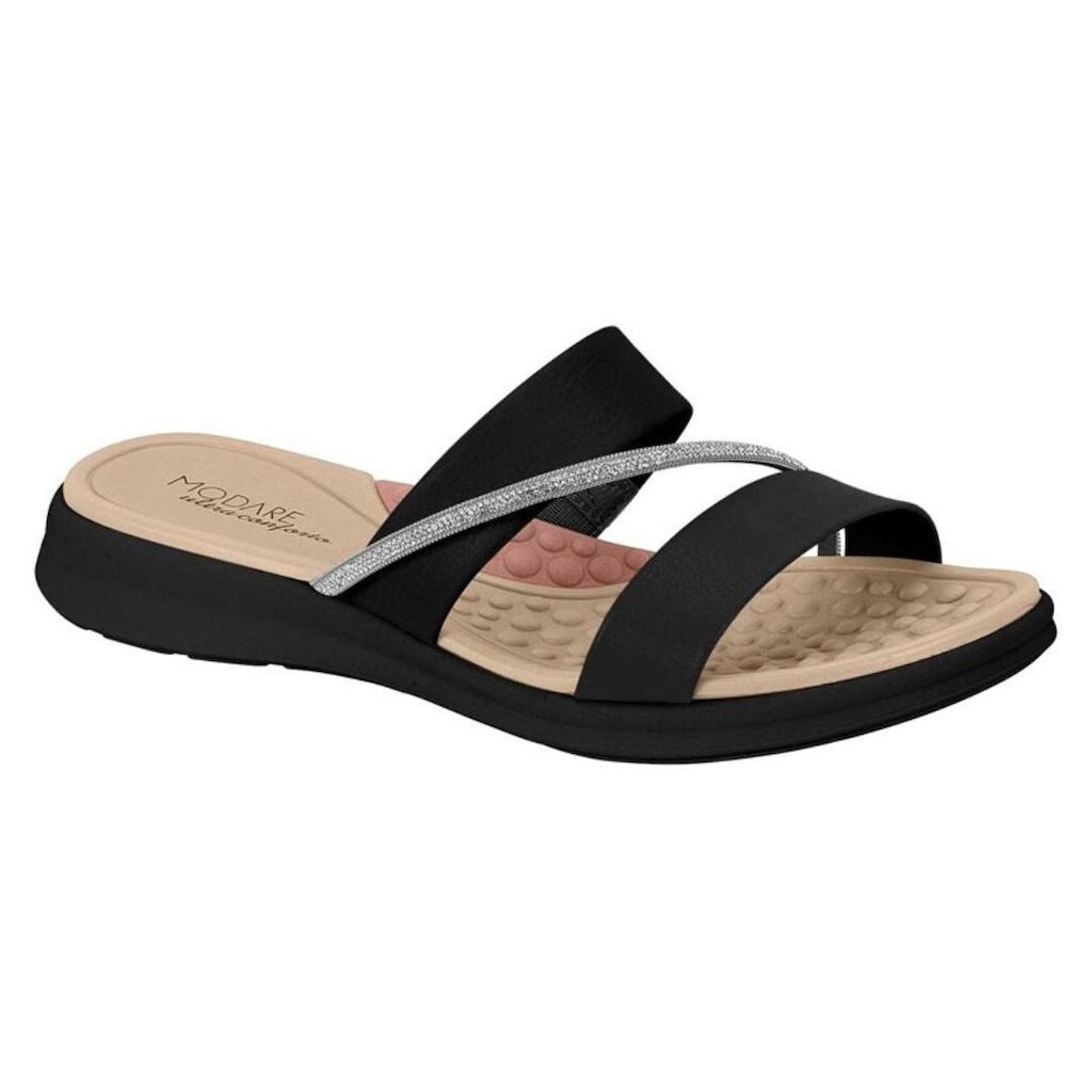 Tamanco Feminino Modare Ultraconforto 7174.115 Com Strass