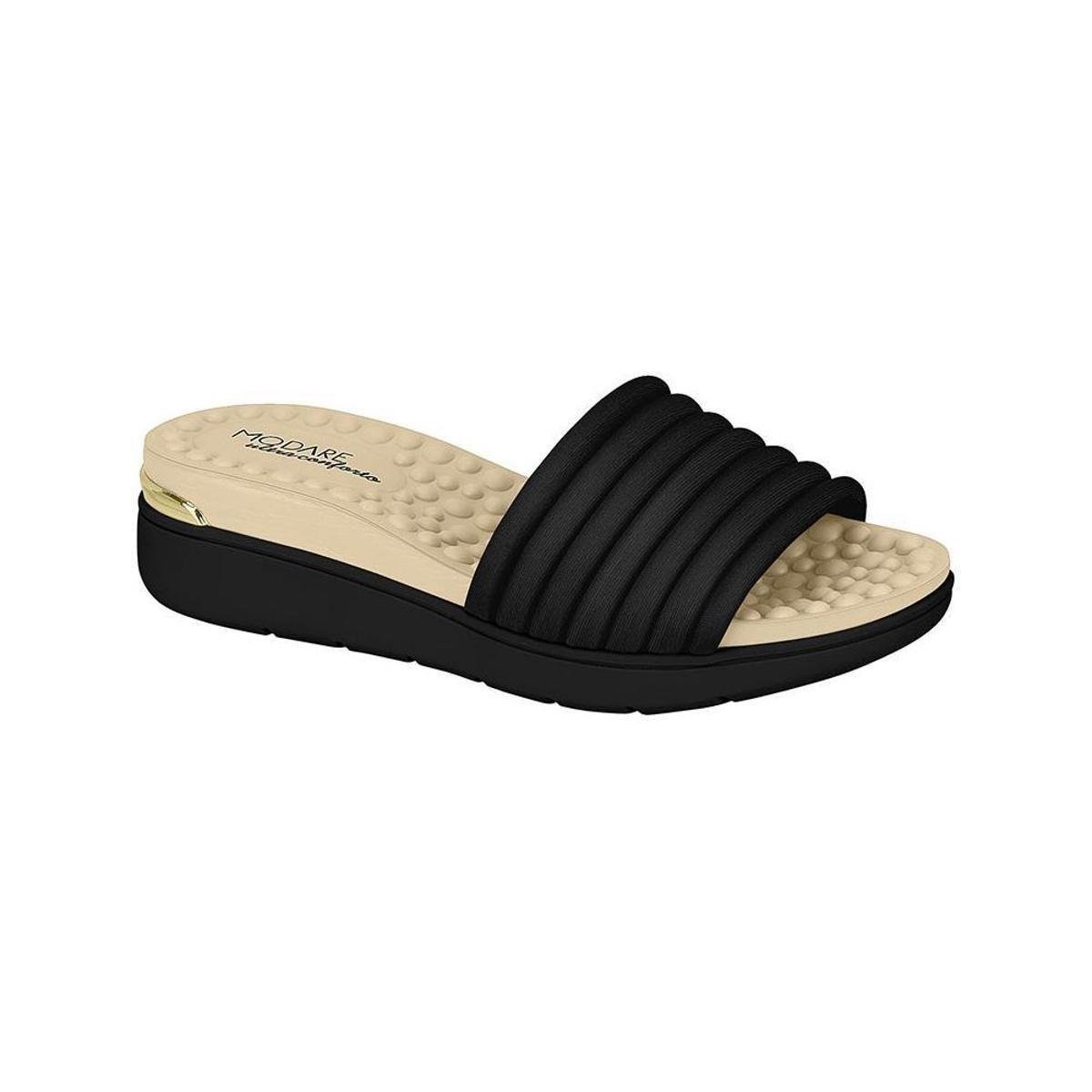 Tamanco Feminino Ortopédico Esporão Modare Ultra Conforto ref 7151100 -  Preto | Zattini