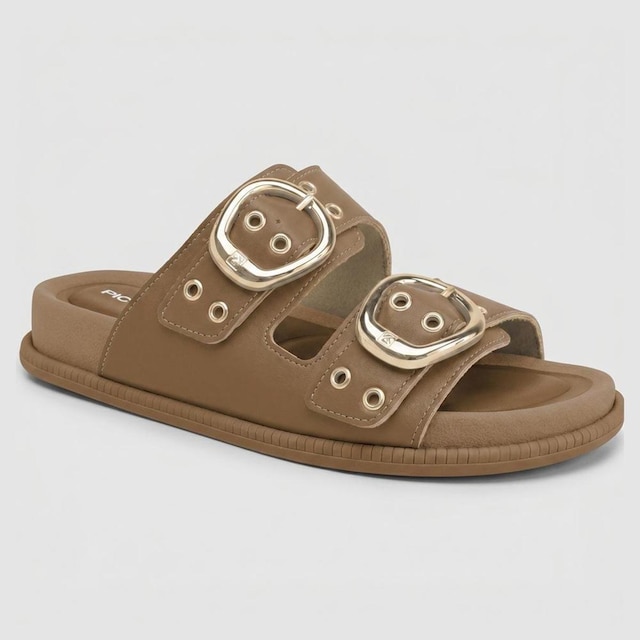 Tamanco Feminino Piccadilly 480008-1 Mascavo