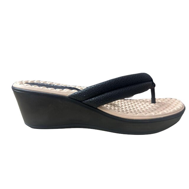 Tamanco Feminino Piccadilly Anabela Dedo Chinelo 540364