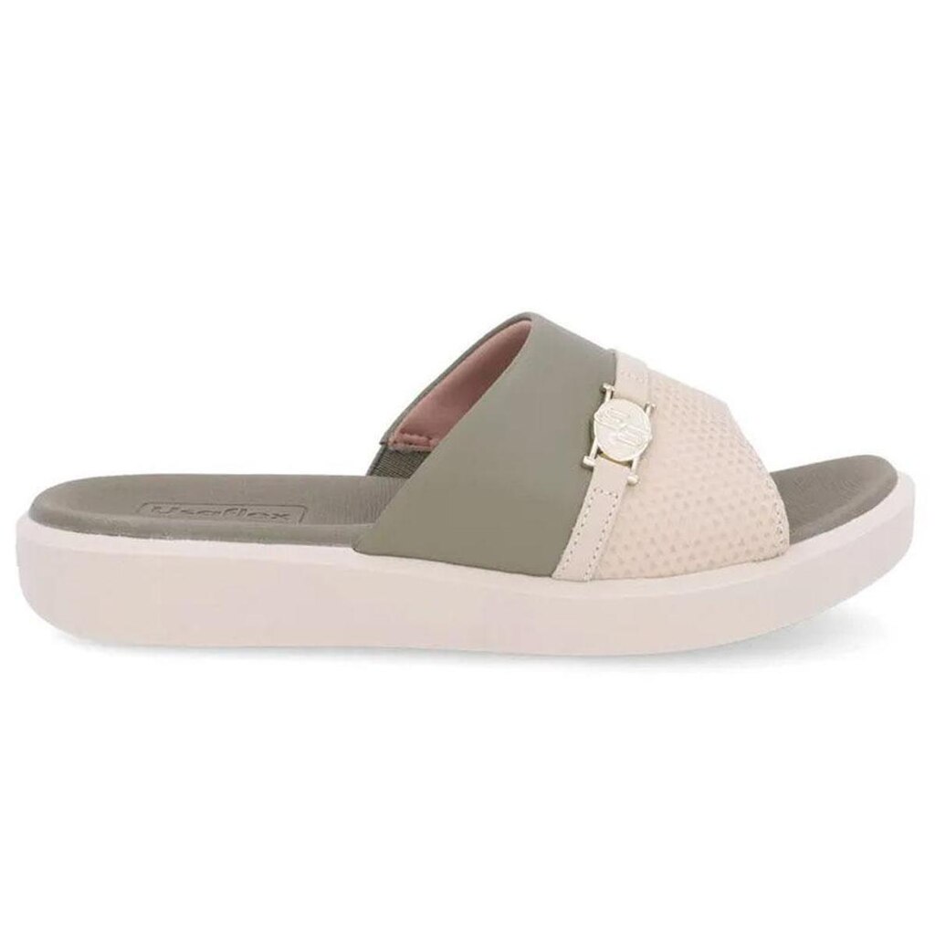 Tamanco Feminino Plataforma Verde Vanilla Usaflex AL0103