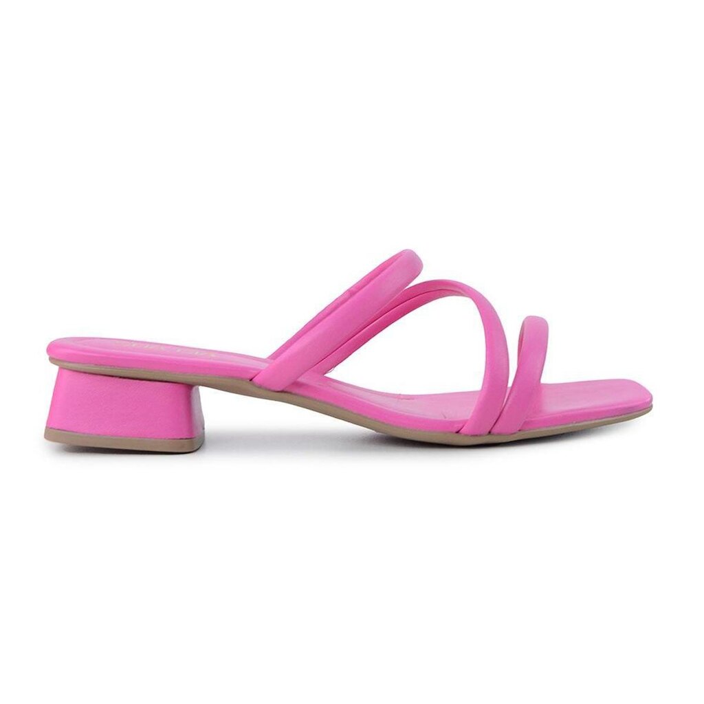 Tamanco Feminino Sua Cia Salto Bloco Rosa - 8291
