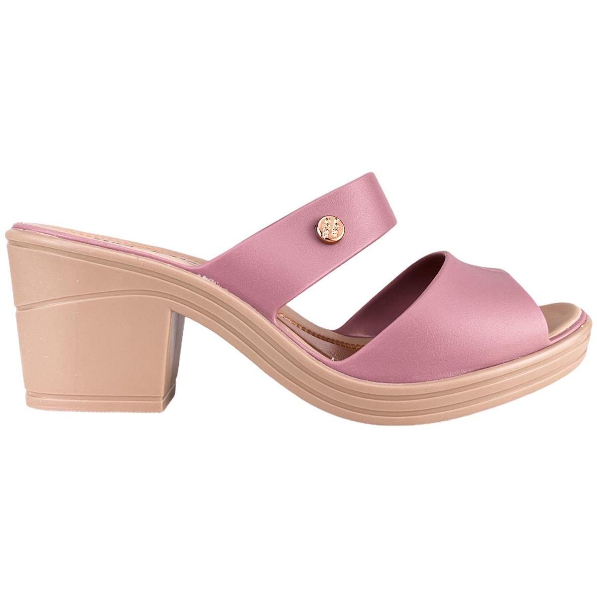 Tamanco Feminino Tiras Miss Miss Plataforma Salto Baixo Festa Menor preço em Tamanco Feminino Tiras Miss Miss Plataforma Salto Baixo Festa