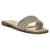 Tamanco Feminino Via Marte Metalizado Conforto 291-006-02 - Dourado