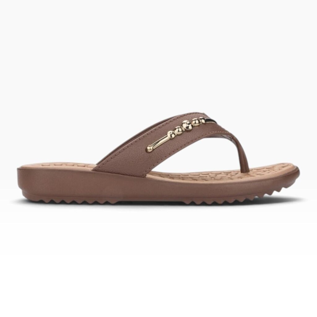TAMANCO GRENDENE FEMININO AZALEIA TAINA CASUAL 19112 MARROM