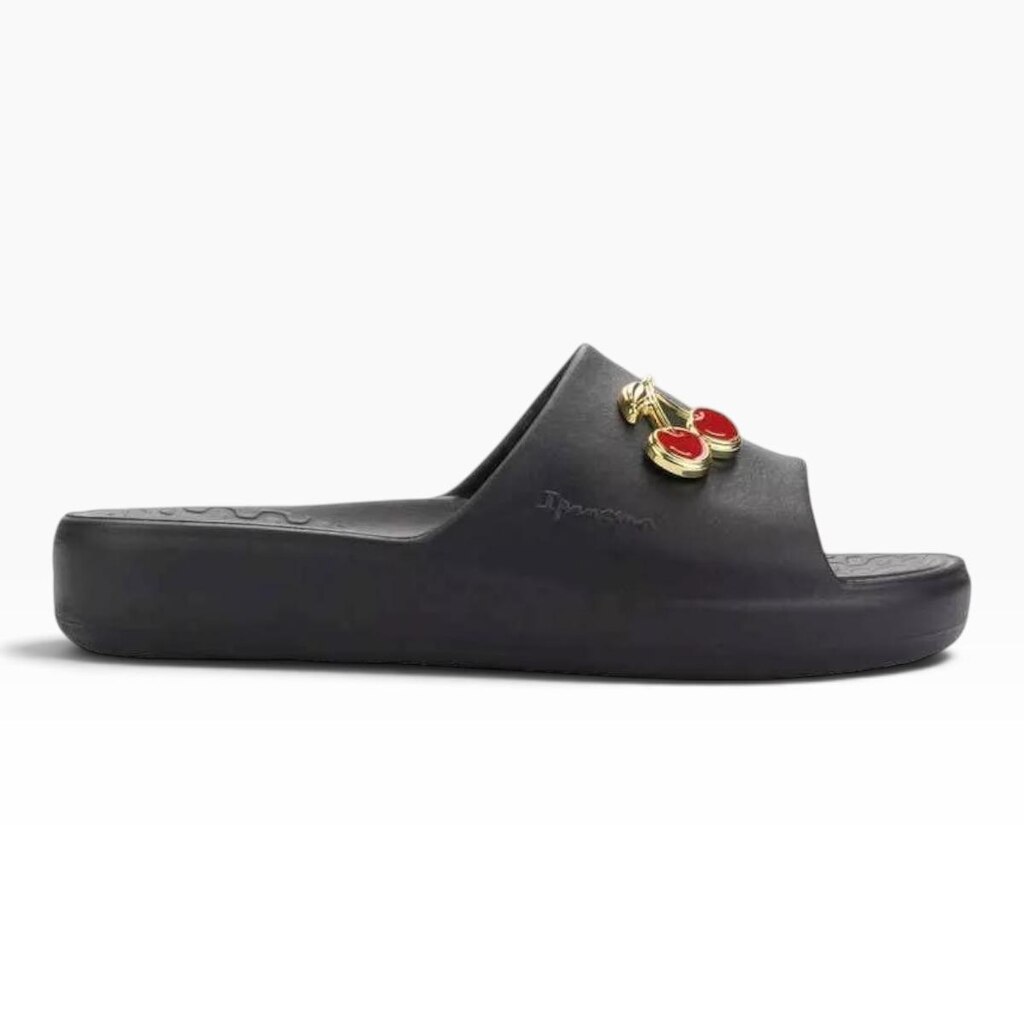 TAMANCO GRENDENE FEMININO IPANEMA PLUMA POP CASUAL 27564 PRETO