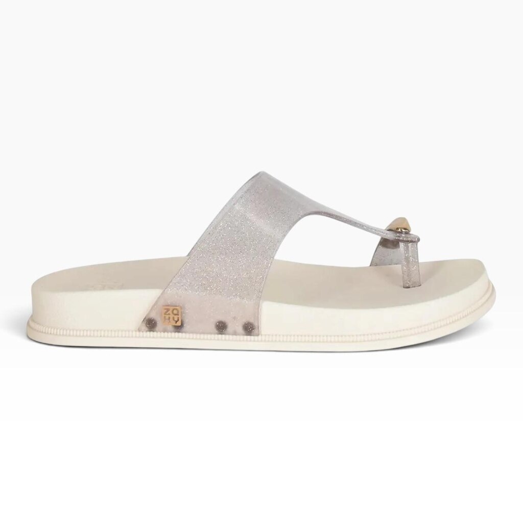 TAMANCO GRENDENE FEMININO ZAXY BUZZ CASUAL 19437 OFF WHITE