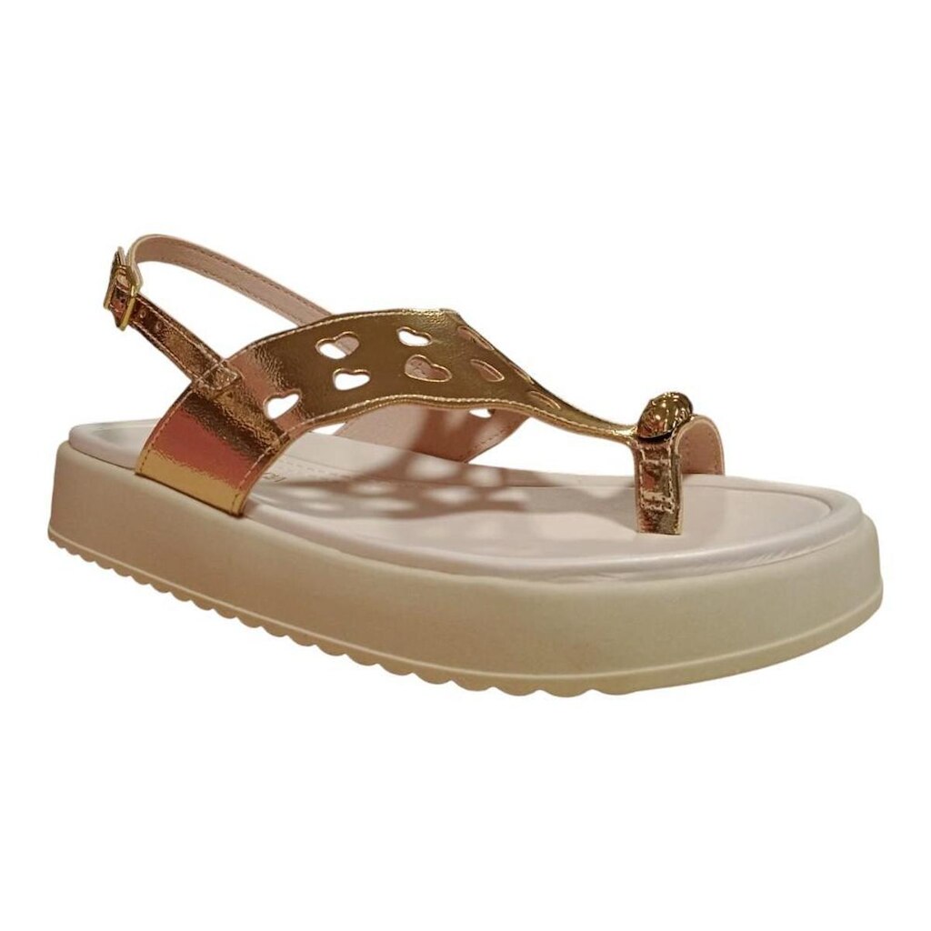 Tamanco Inf Mini Sua Cia Prime Metálico Dourado 9204.52316