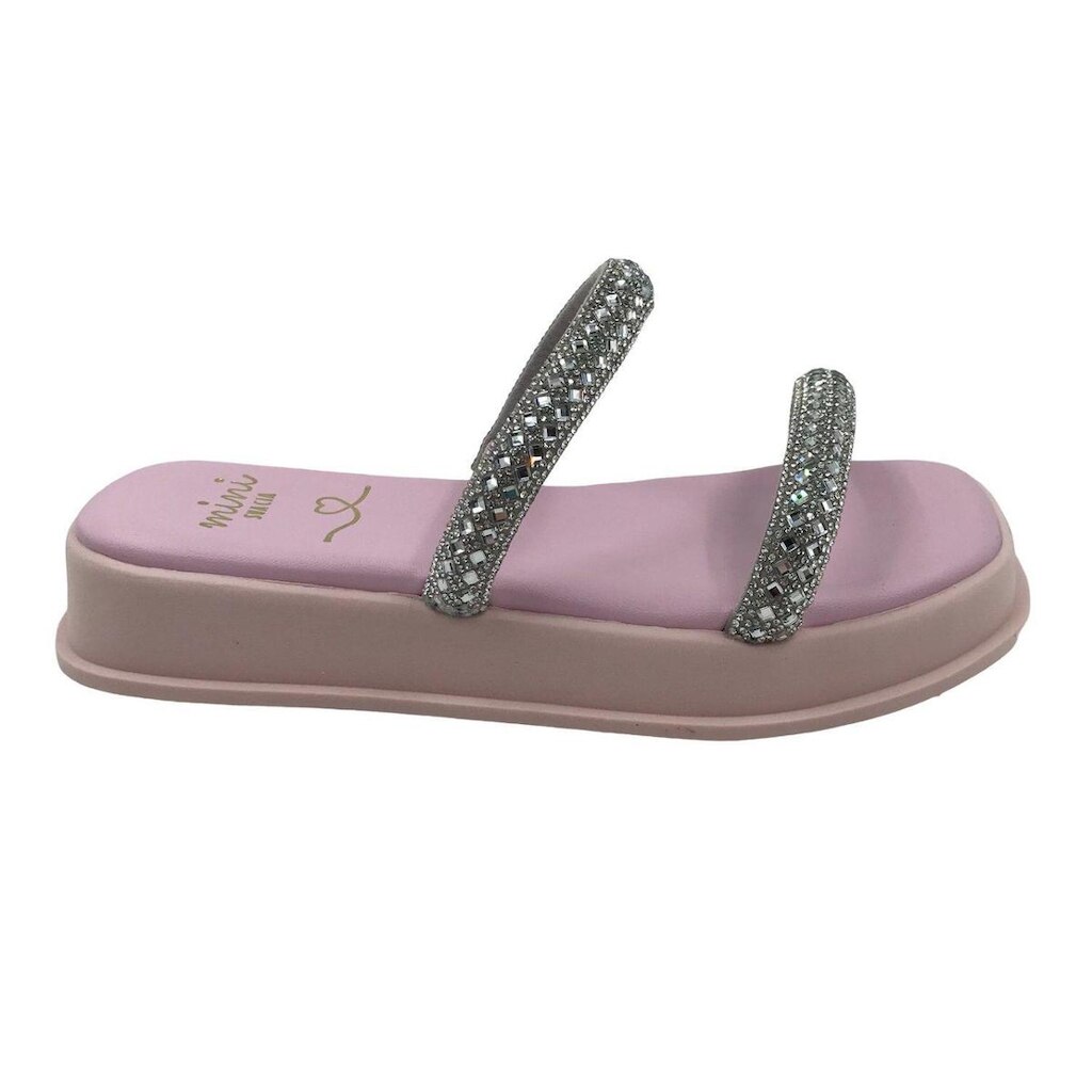 Tamanco Mini Sua Cia Flatform com Brilho 51913