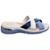 Tamanco Modare Anabela com Amortecimento Feminino - Marinho+Azul