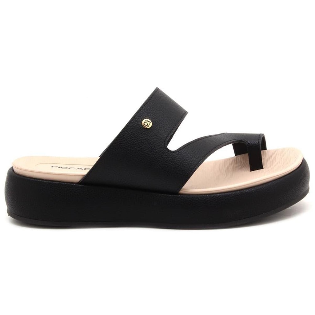 Tamanco Piccadilly Sol Anabela Wide Fit Relax Calce Fácil Feminino 459020
