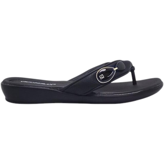 Tamanco Piccadily Anabela Dedo Feminino