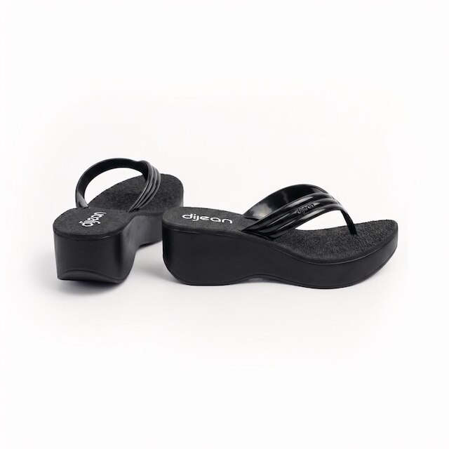 Tamanco Plataforma Dijean Feminino 3276 - Preto