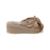 Tamanco Plataforma Dijean Feminino 33120018 - Bege - Bege