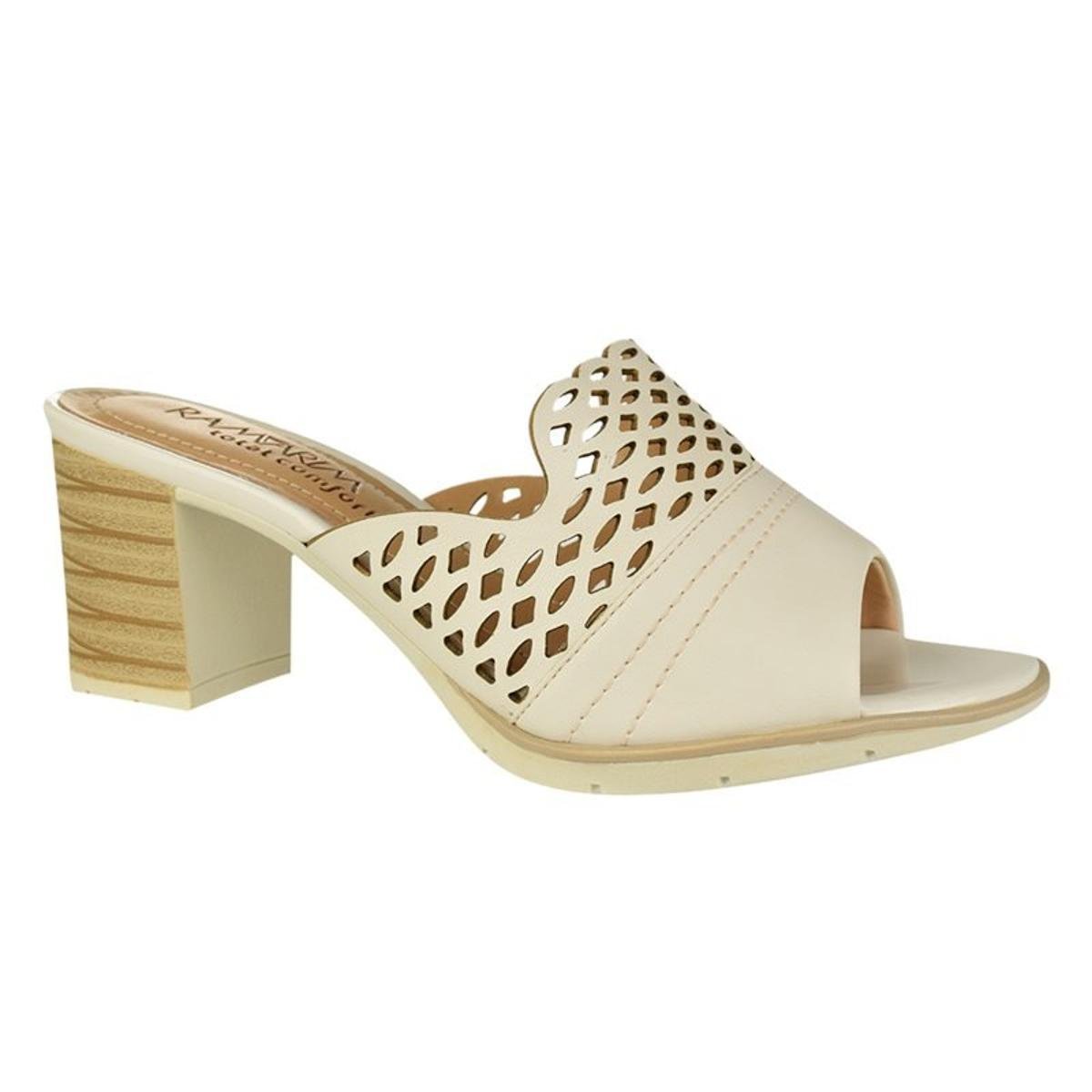 Tamanco Ramarim Feminino - Branco | Zattini