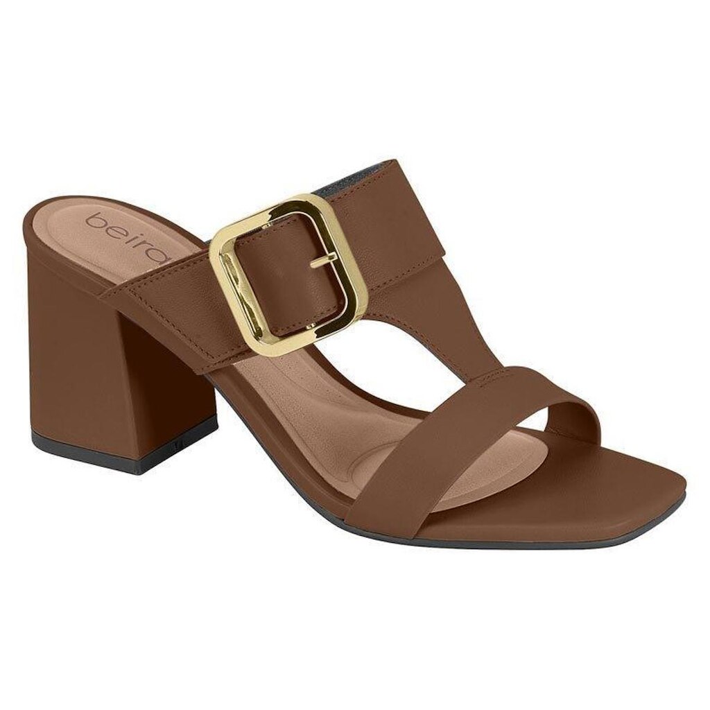 Tamanco Salto Grosso Beira Rio 8436240 Feminino