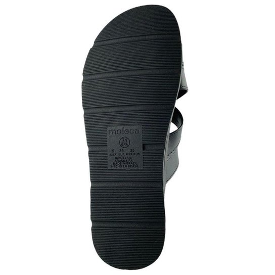 Tamanco Slide Moleca com Fivelas Duplas 5490124