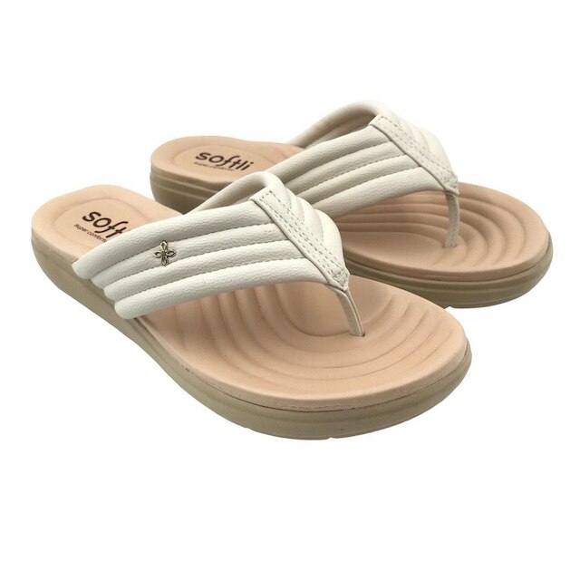 Tamanco Softli Anabela White 1000510024