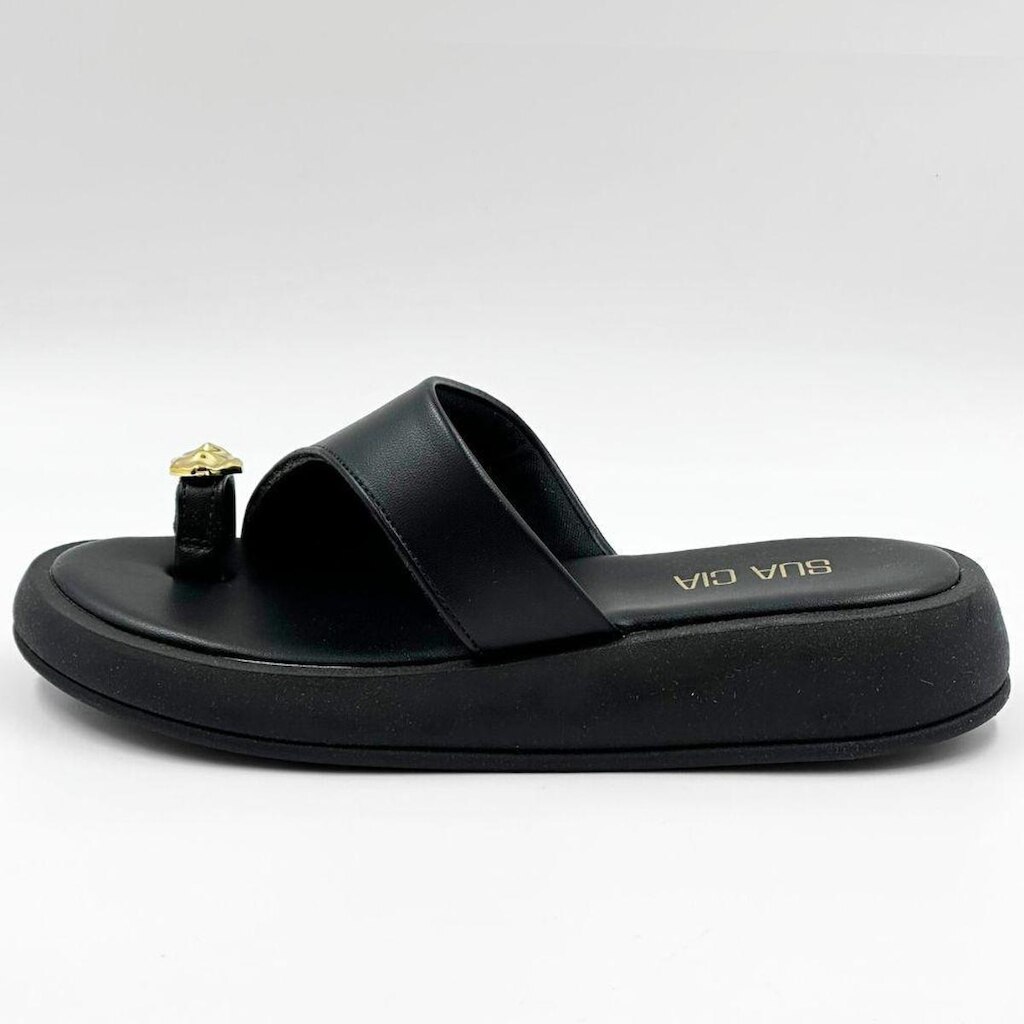 Tamanco Sua Cia Flatform com Tira Larga Feminino