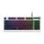Teclado Gamer Force One Spectre, RGB, Formato Especial De Membrana, Branco - FR.TC.SP.01 - Branco
